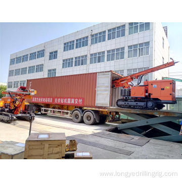 Rubber Crawler Solar Pile Driver Screw Pile Machine